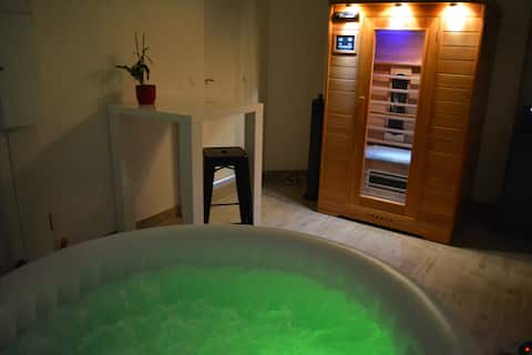 L'indus (Detached house + Indoor SPA + Sauna)