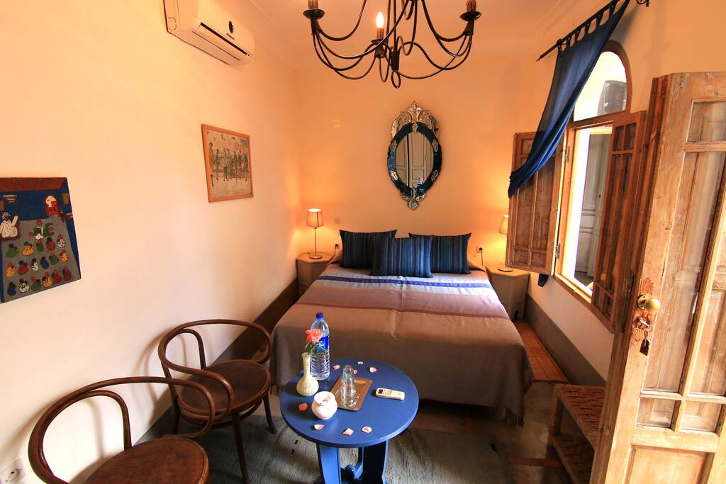 Chambre bleu
