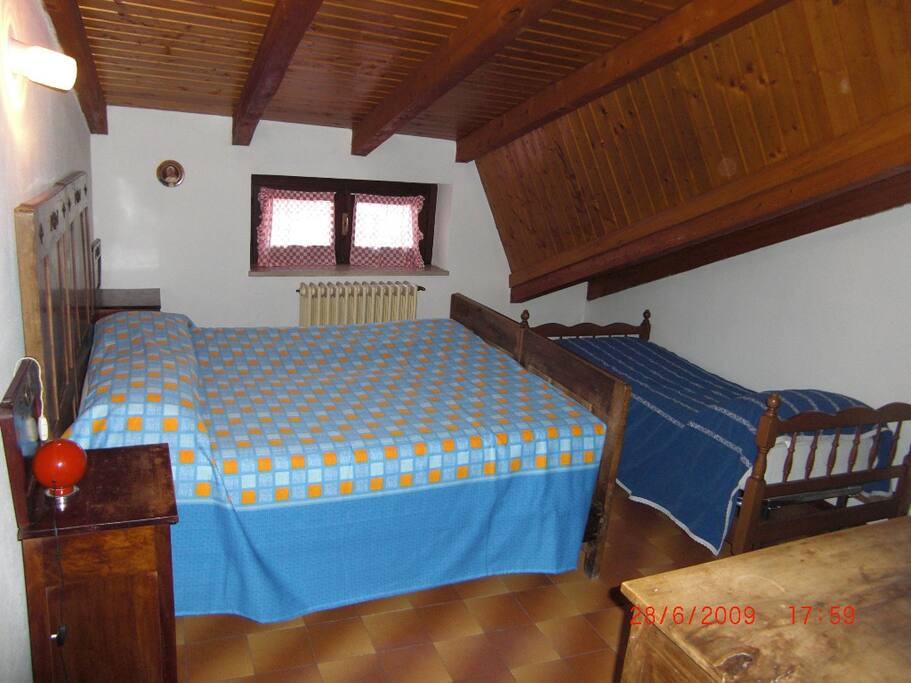 camera azzurra (4 posti letto)