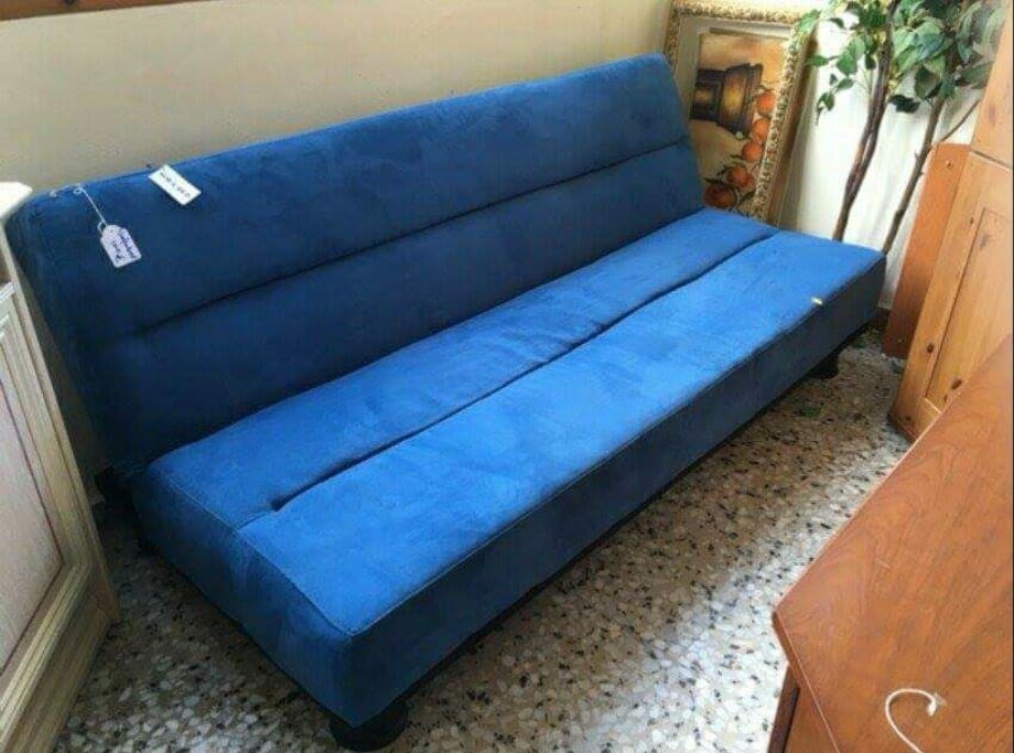blue sofa beds