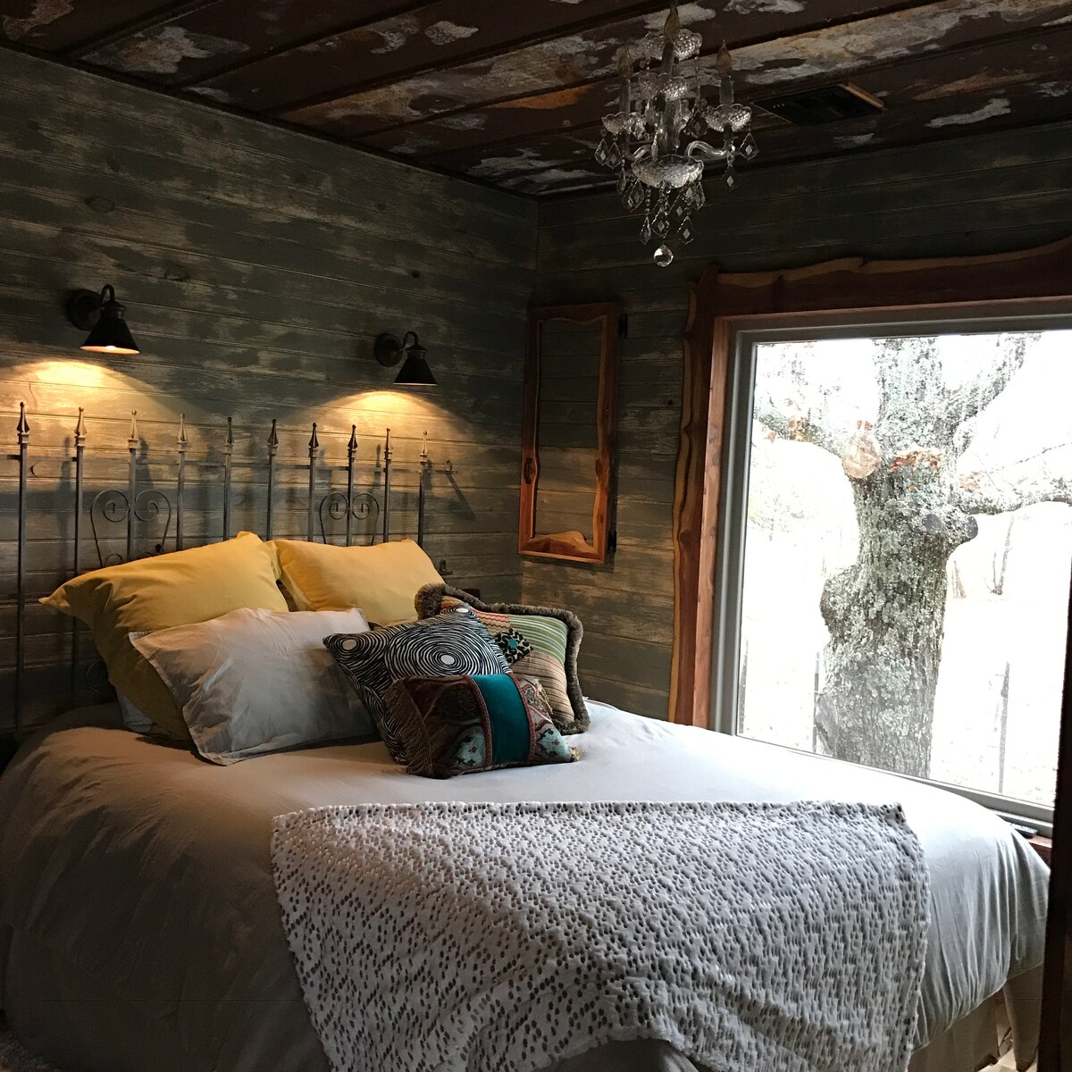 الشعور وكأنك في الخارج في غرفة النوم. 