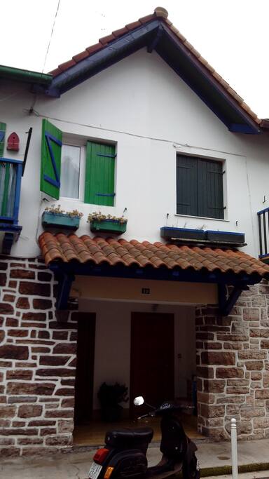 Típica casa de pescadores
