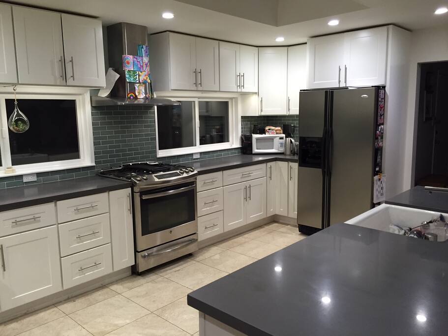 Spacious kitchen