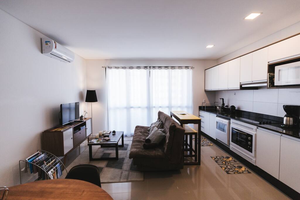 sala com A/C