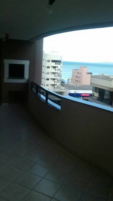 Vista da Sacada - vista Do mar - 150 metros do mar.