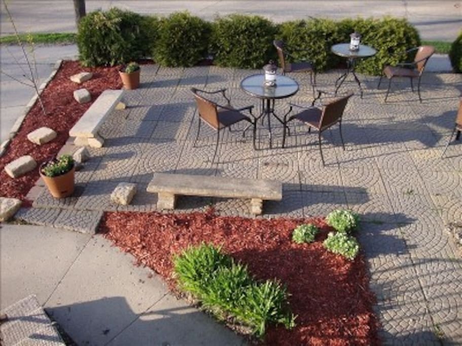 Patio Seating Area