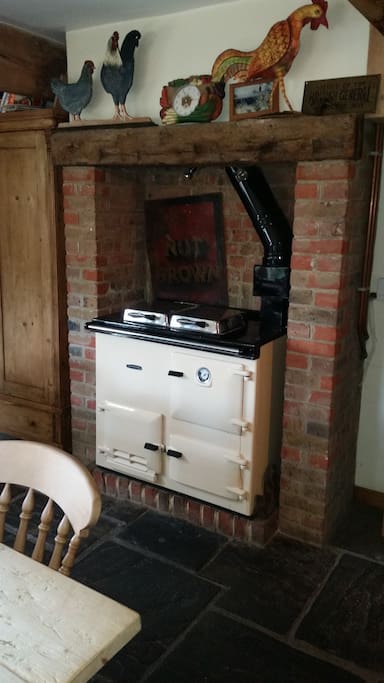 Range in the kitchen
