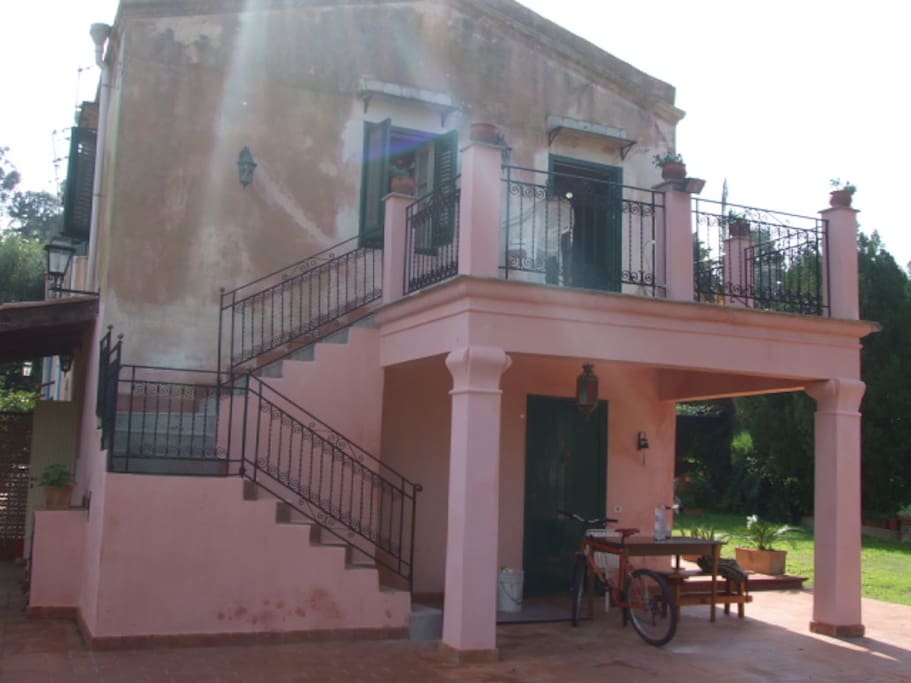 Vista frontale