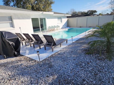 Modern & Spacious Retreat with Private Pool!