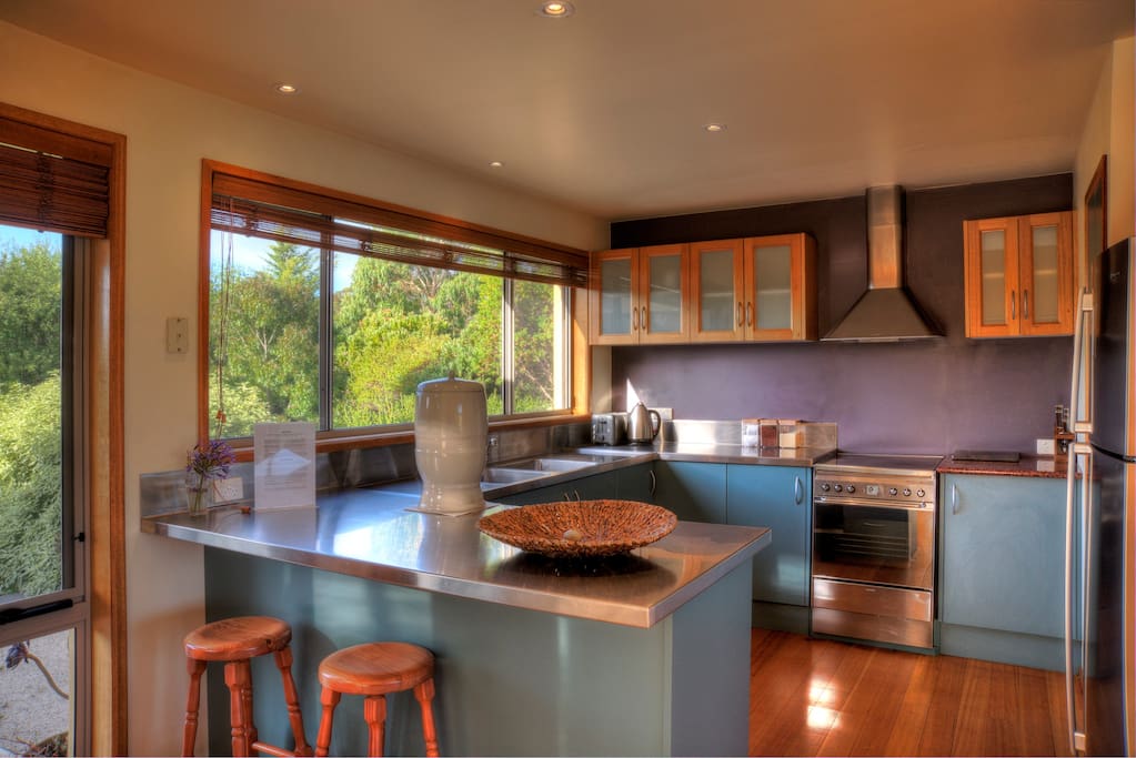 Well equipped kitchen