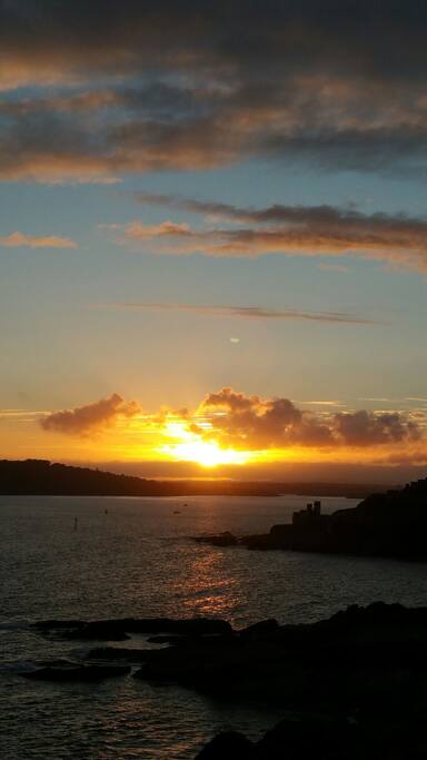 You'll be amazed by the sunsets.
