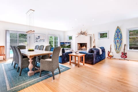 Hamptons country house. Near the harbor