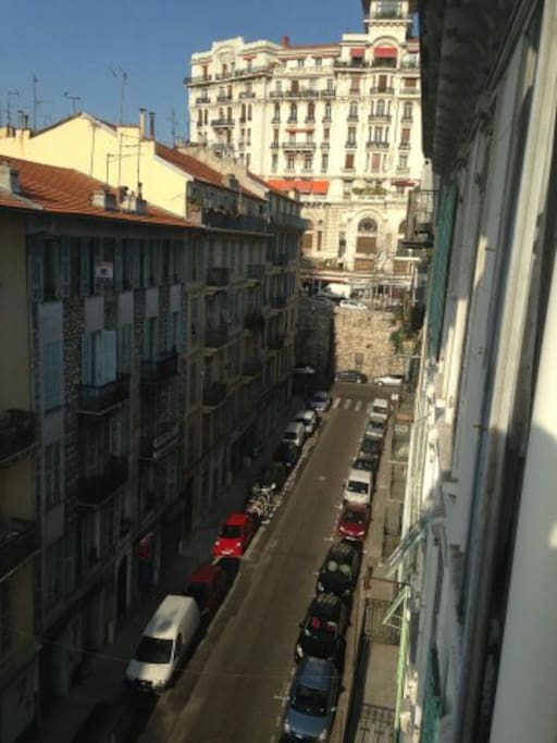 vue des chambres