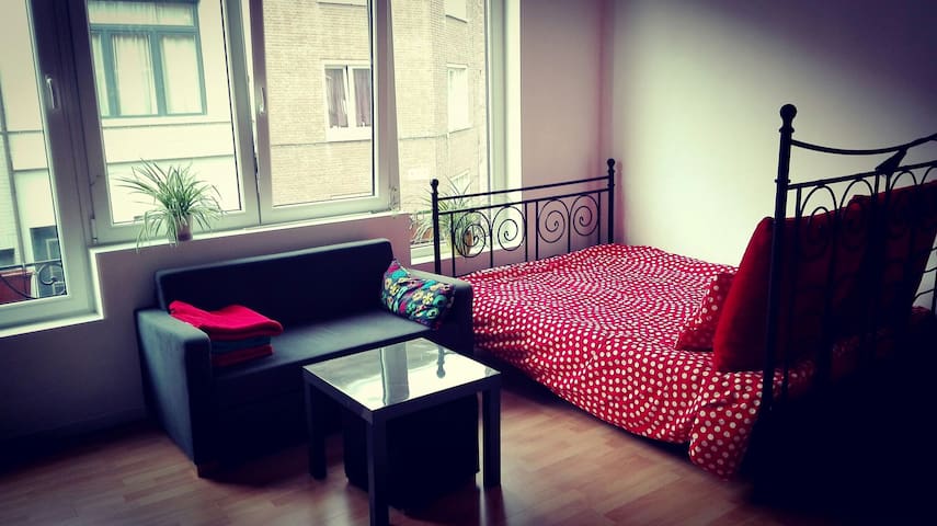 Spacious & bright room with private bathroom