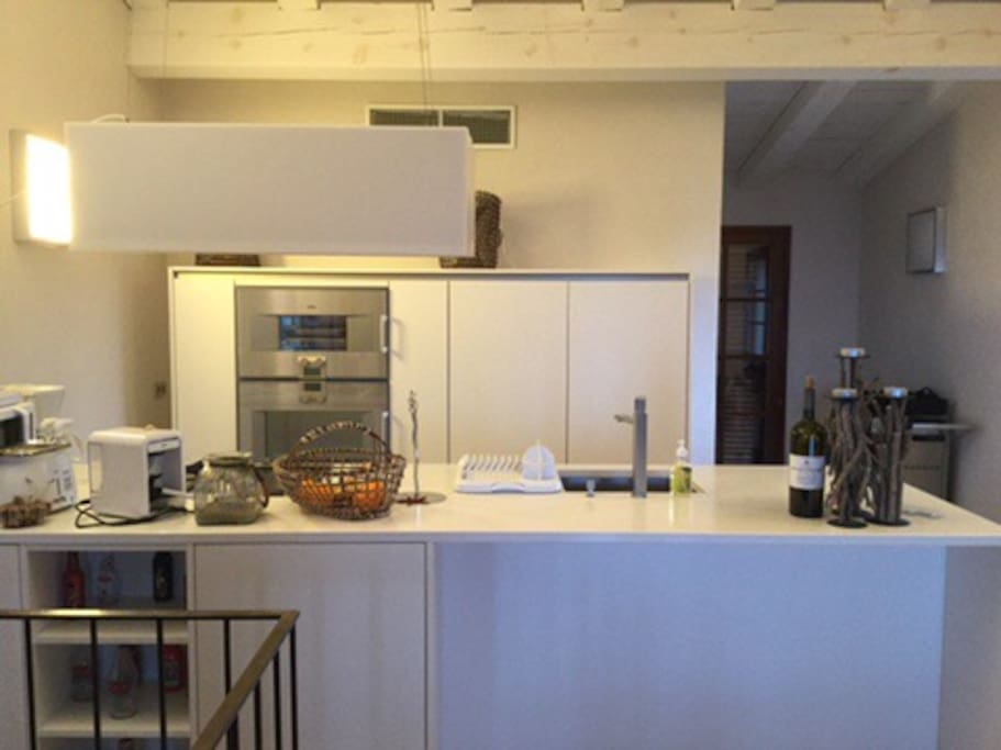 The American kitchen, first floor of the house