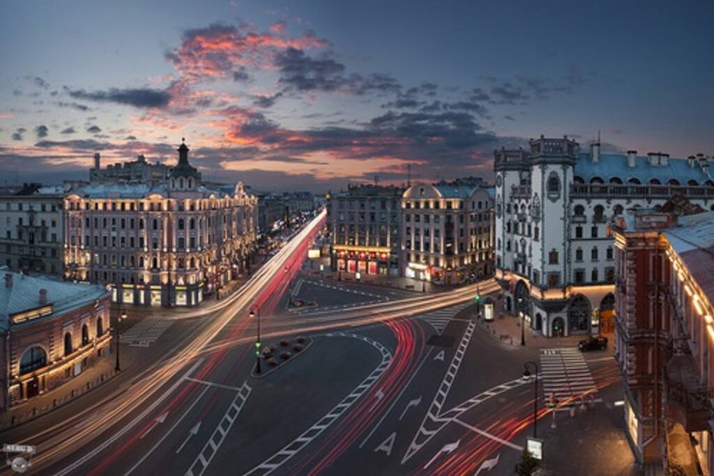 Stylish apartment in the historical center of St. Petersburg