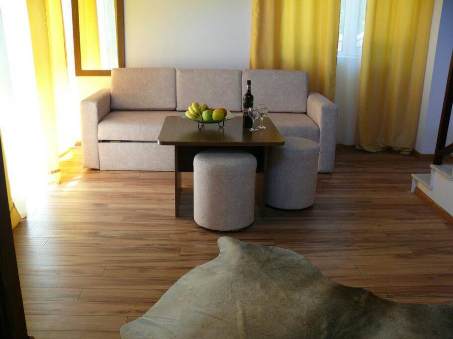 Comfortable rooms.