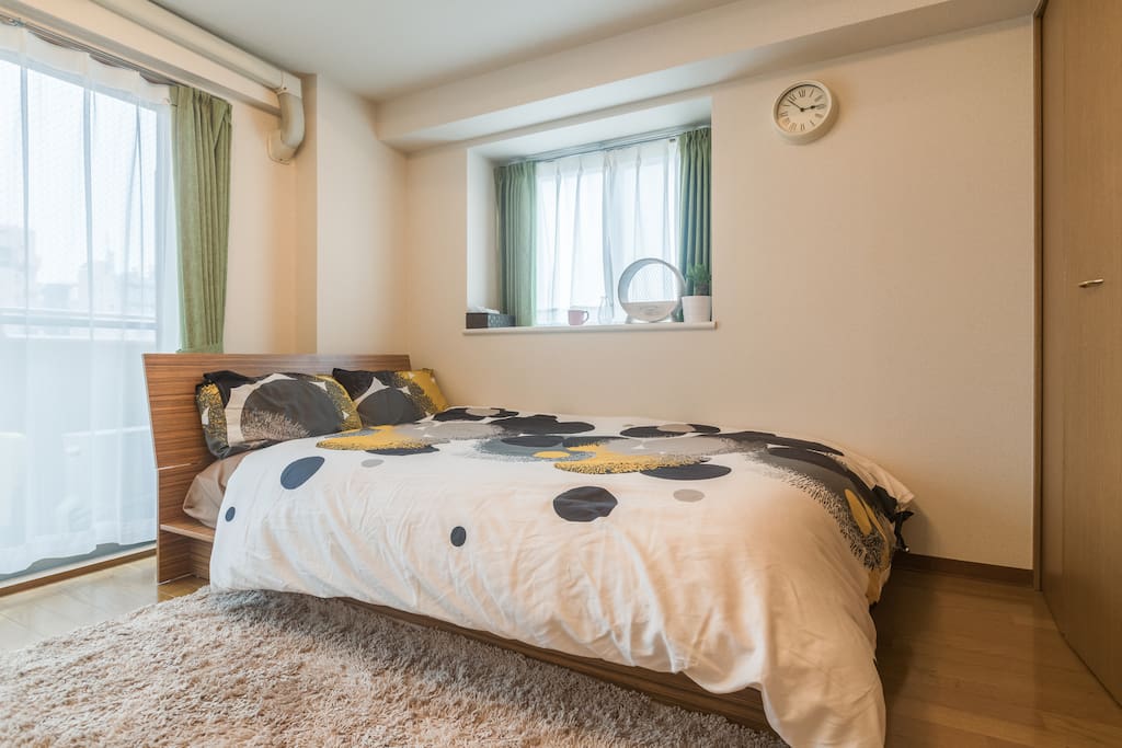 20mins from Shinjuku,3ppl accommodated,speedy wifi,cozy room!