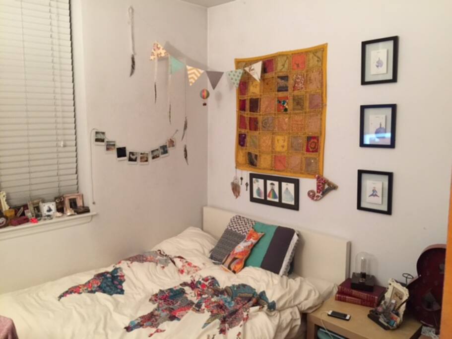 Second bedroom with Queen bed.