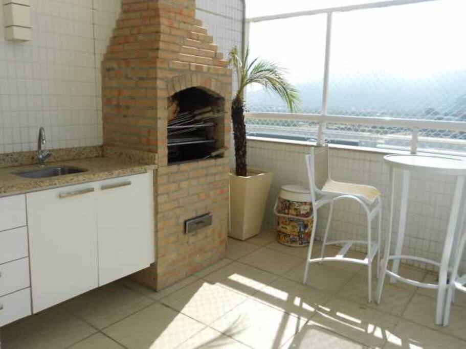 Terraço com Churrasqueira