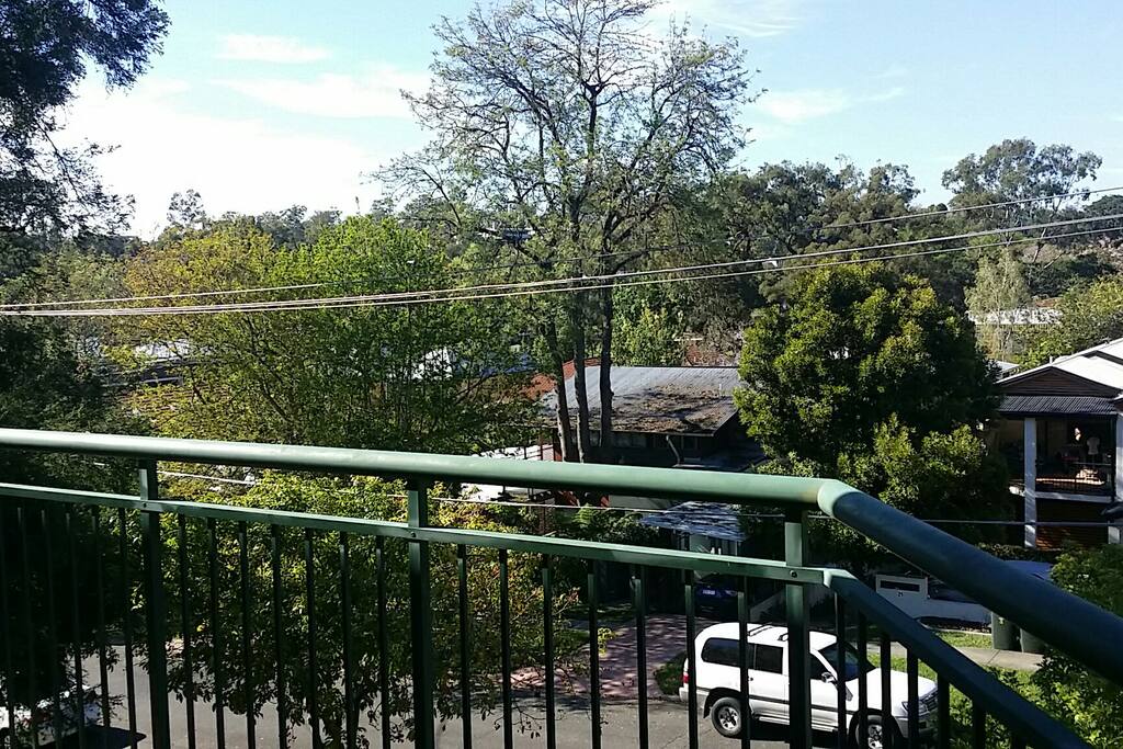 View from the balcony