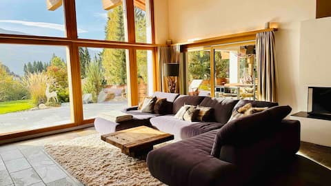 Exclusive Laax Chalet with Breathtaking Views