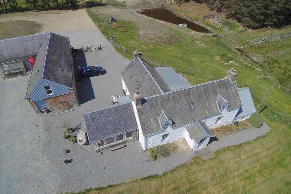 From above