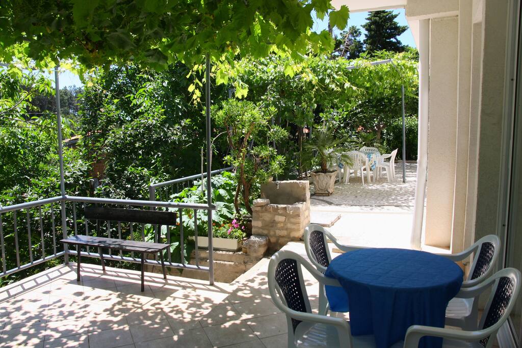 Terrace with Garden View