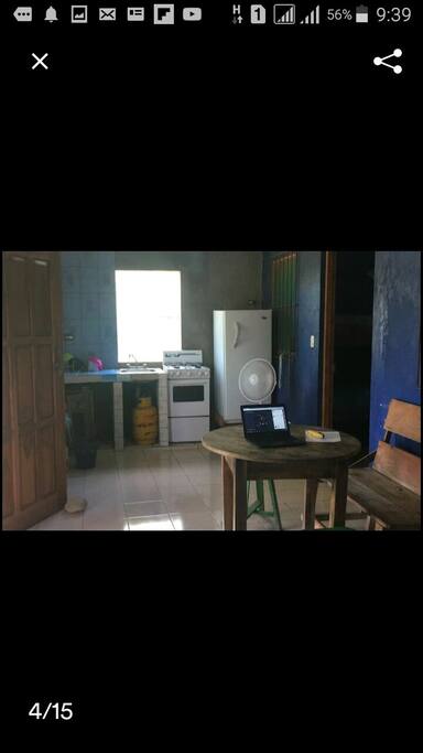 cocina del alojamiento