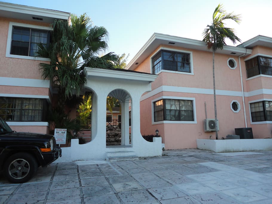 Paradise Villas entrance
