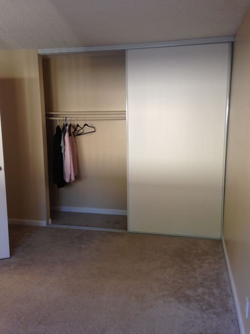 Big bedroom closet