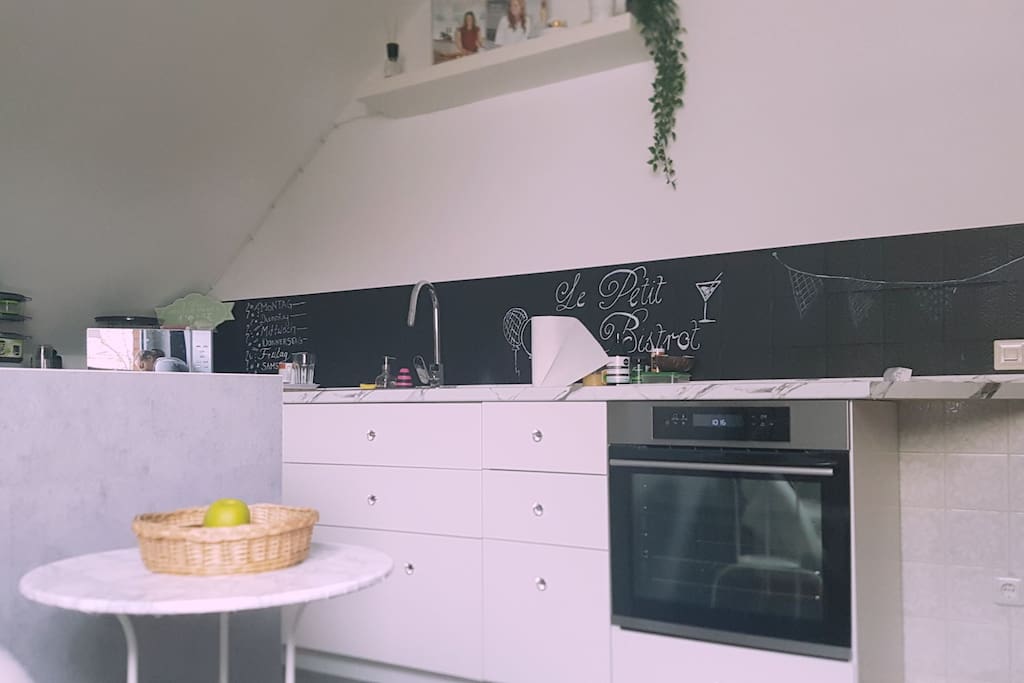 die frisch renovierte Küche