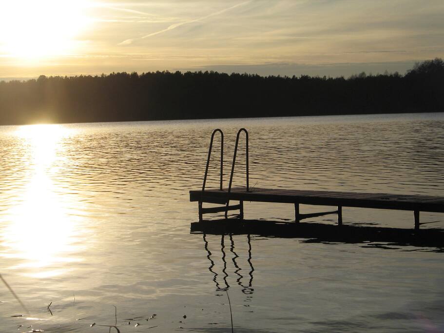 Abendstimmung am See