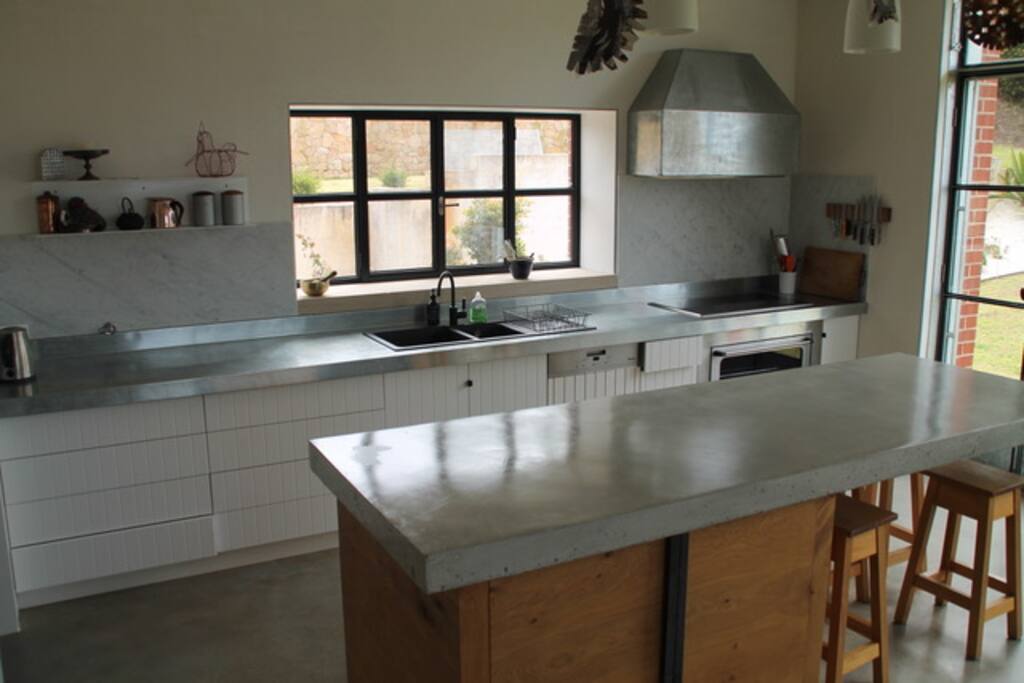 Open plan kitchen