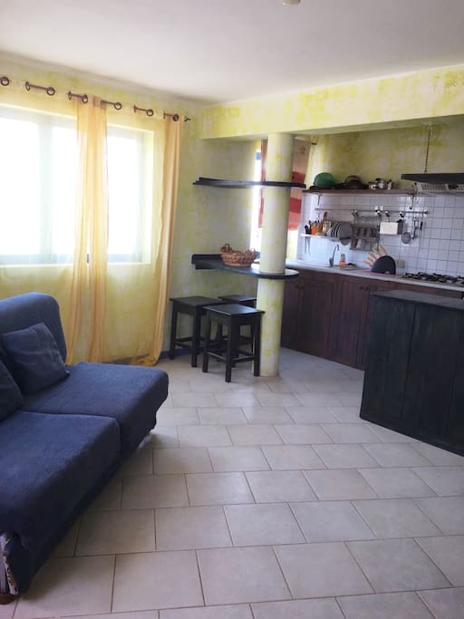 soggiorno e cucina