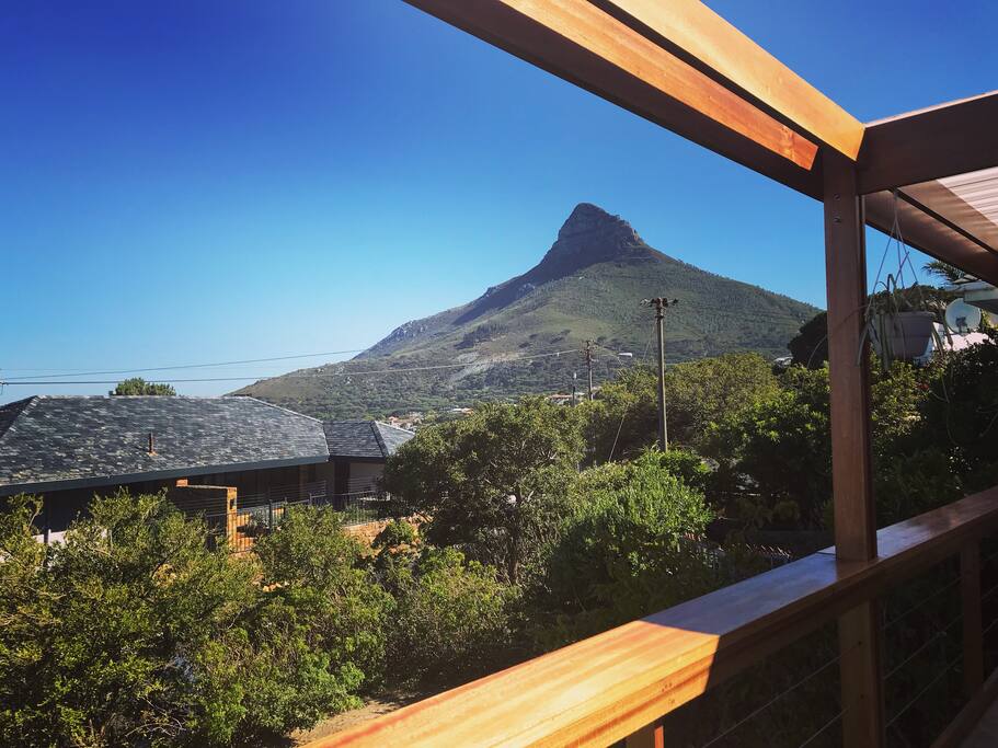 Terrace overlooking Lions Head