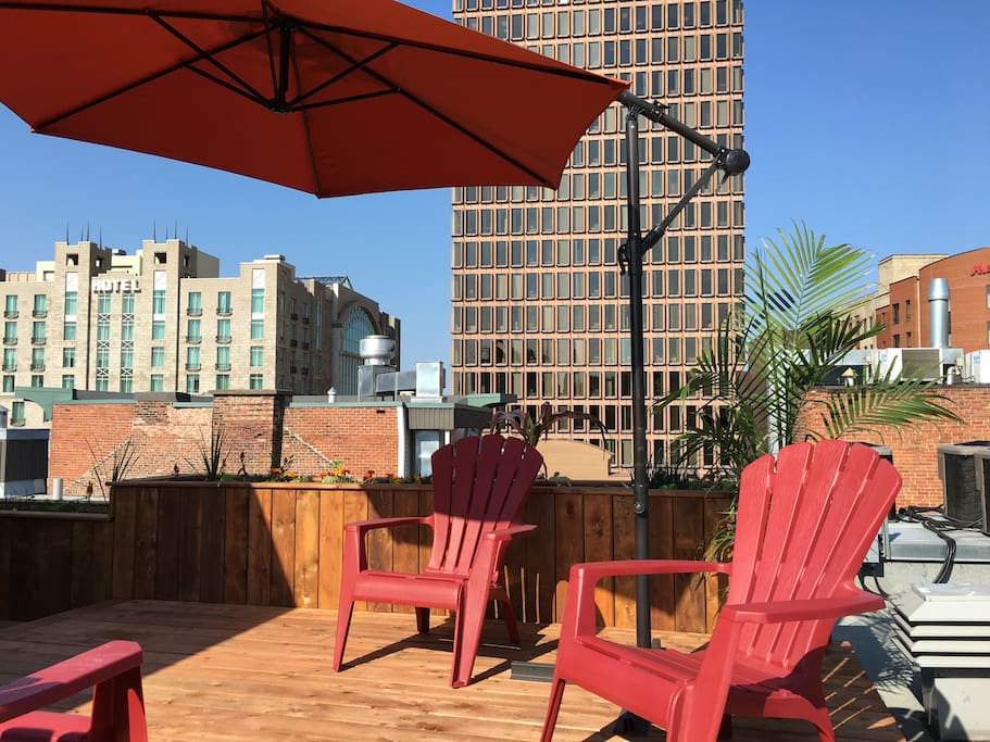 Roof terrace
