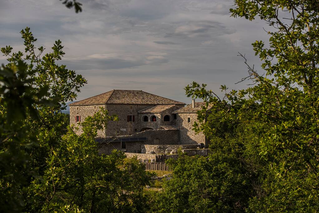 Vue sur le mas