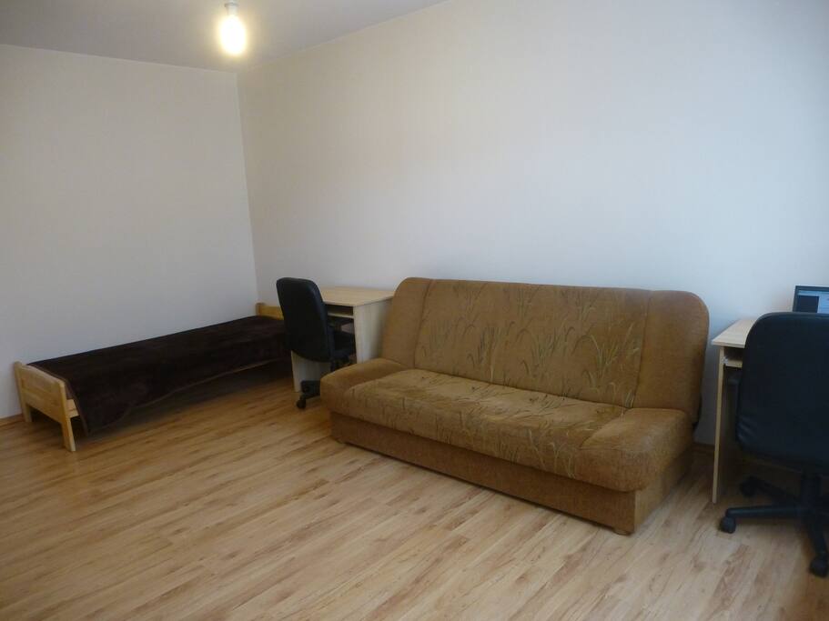 Single bed & sofa bed