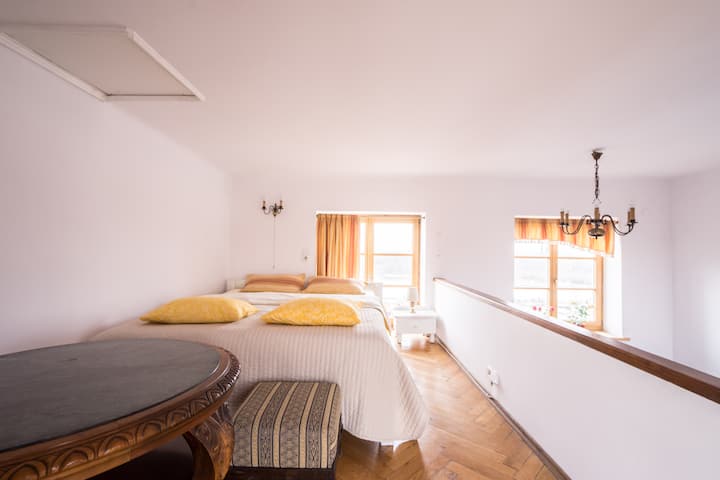 Mezzanine con la cama principal