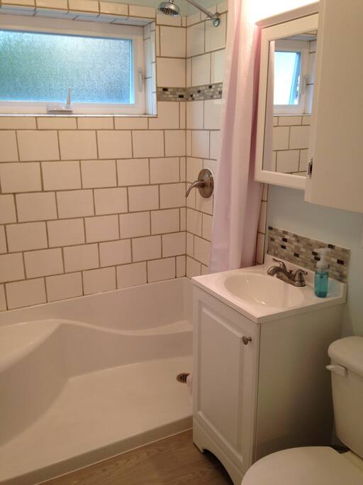 Remodeled bathroom