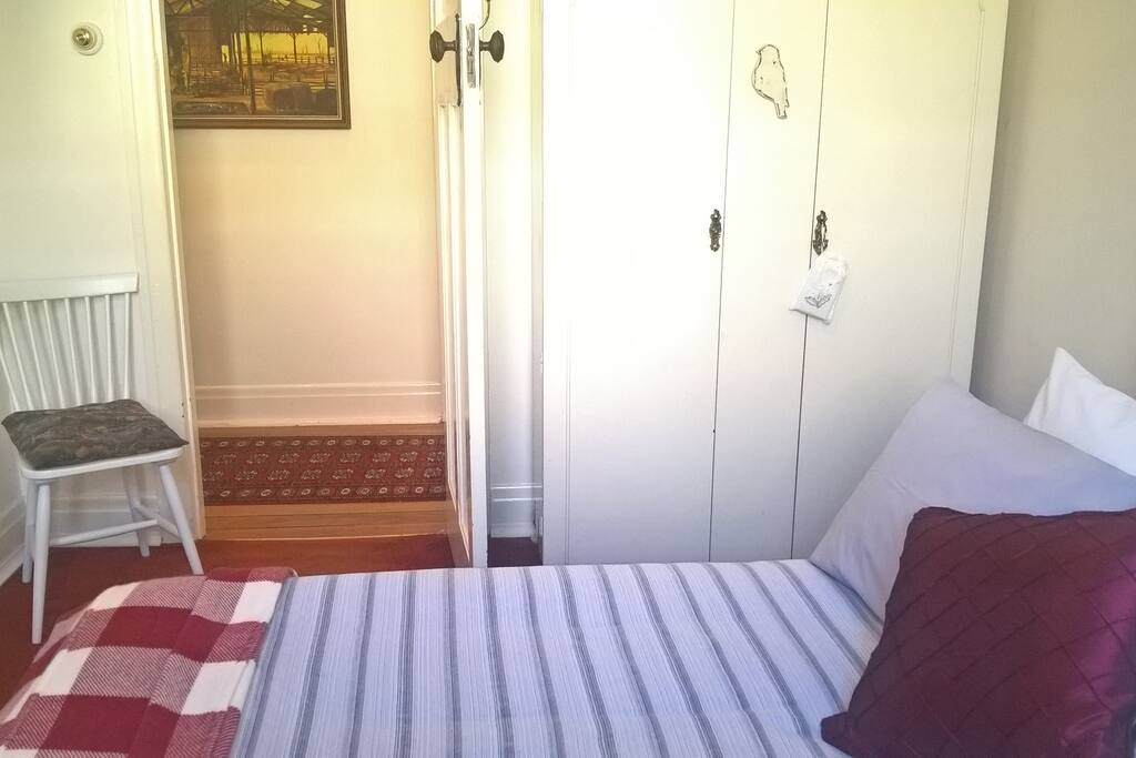Double bedroom with wardrobe.