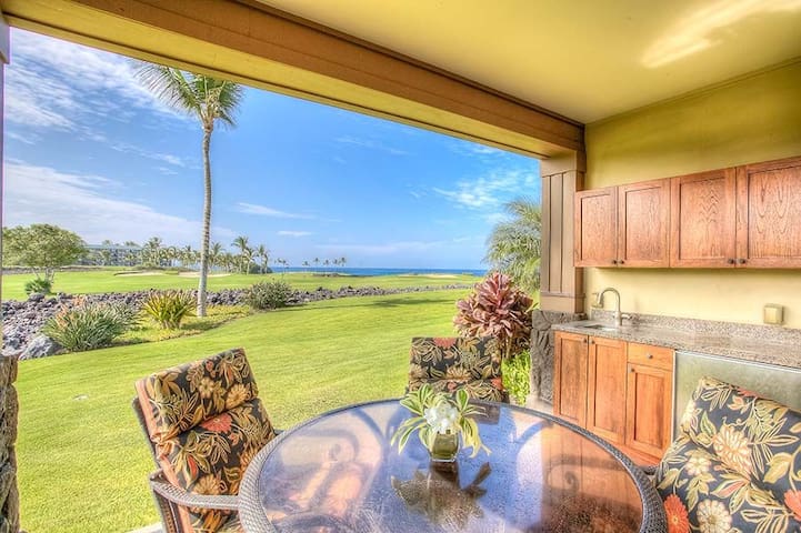 Hali’i Kai 12E: Oceanview AC Villa Resort Pool Spa