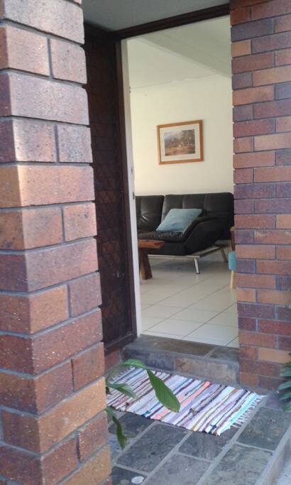 Private pristine entrance