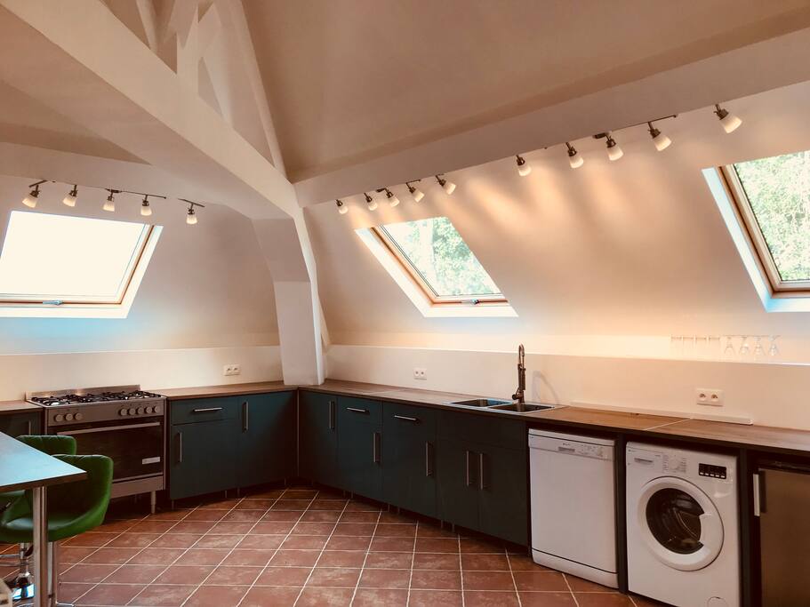 Fully equipped kitchen