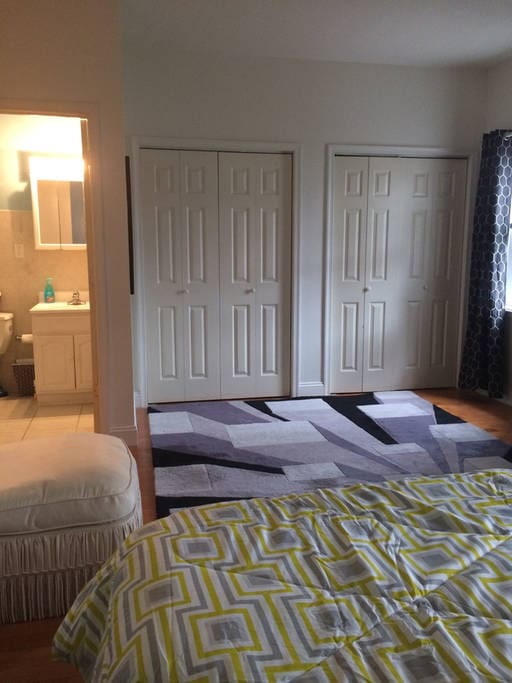 Master bedroom with en-suite