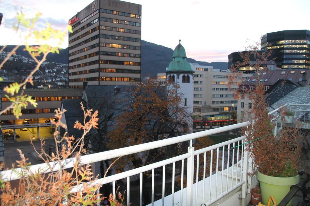 View from the terrace
