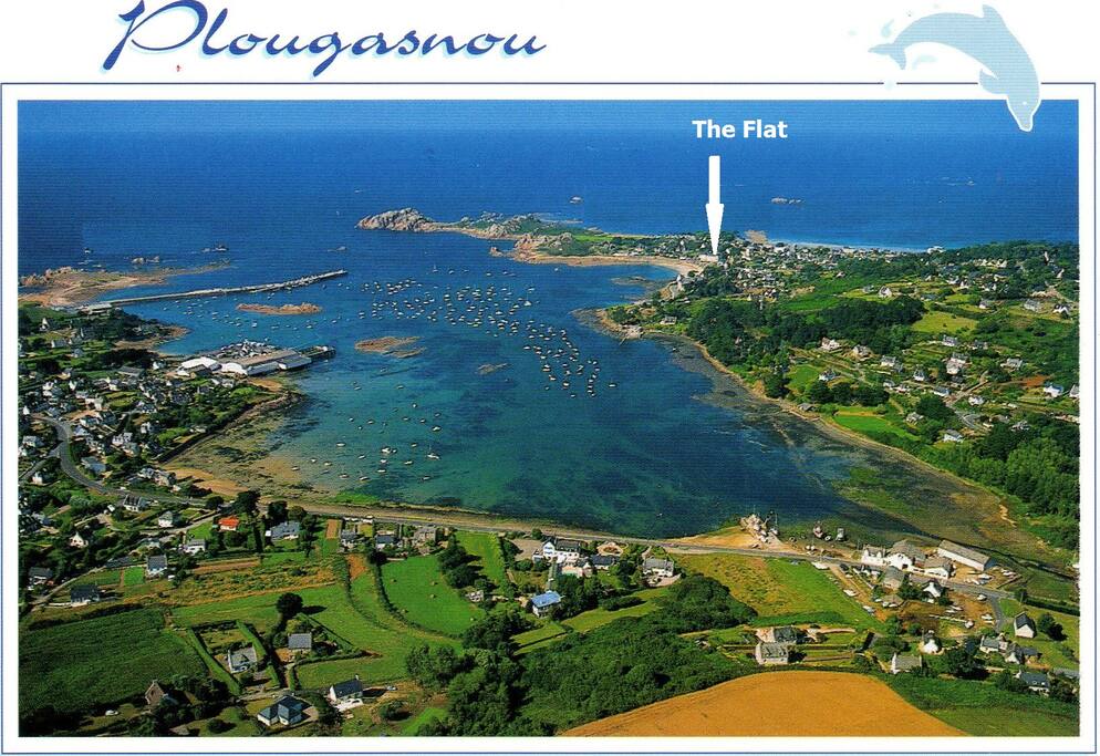 Un emplacement unique, avec son site protégé de la Pointe de Primel.