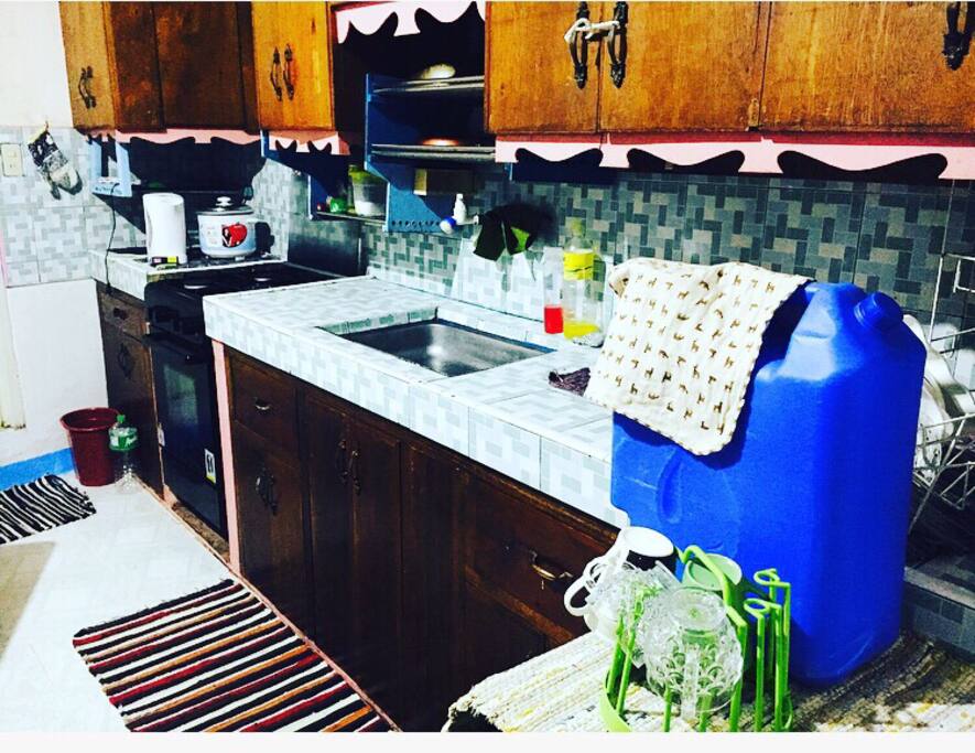 Own Kitchen with free cooking snd complete kitchen utensils