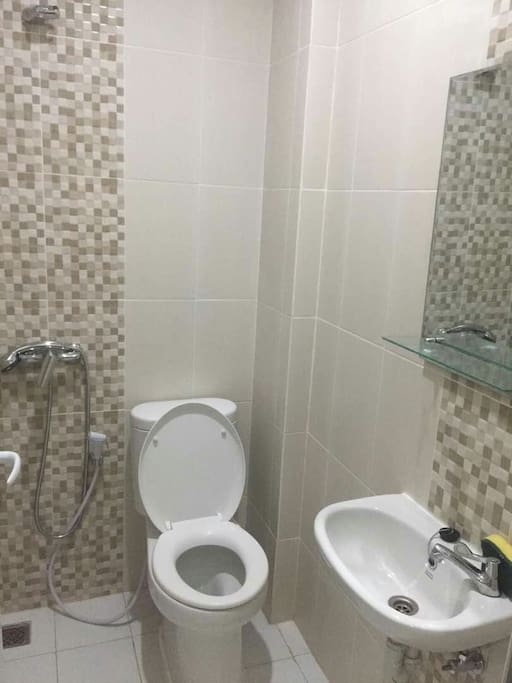 Hot water is available